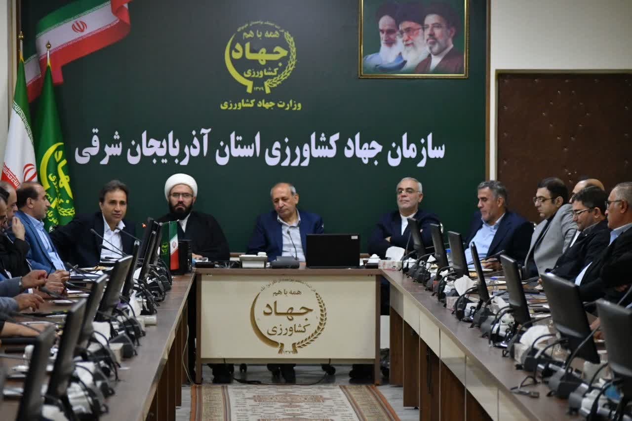 مراسم معارفه سرپرست اداره کل پشتیبانی امور دام استان آذربایجان شرقی-img